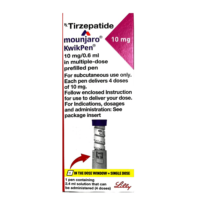 mounjaro tirzepatide 10mg Buy 10 mg Injection Online 1) receptor agonist Buy Mounjaro Kwikpen - 10mg