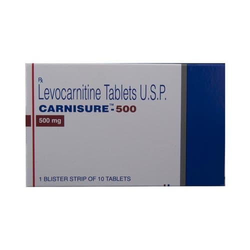 l carnitine carnisure 500 Buy Tablet online | Uses, Side Effects, Price and substitutes Crush your workout, not your